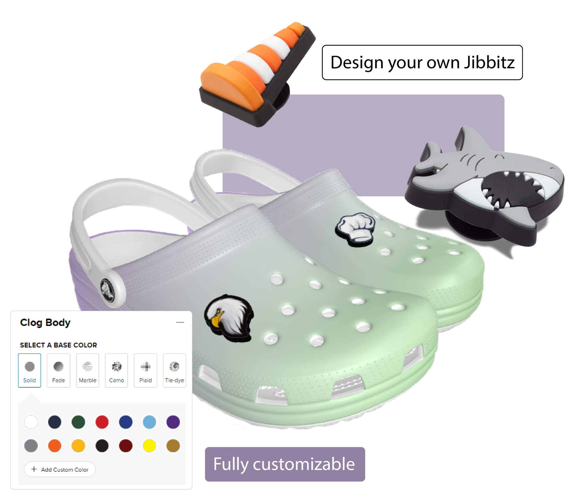 design crocs shoes