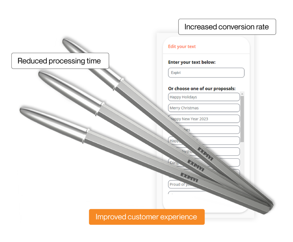 BIC Pen configurator Expivi 3D