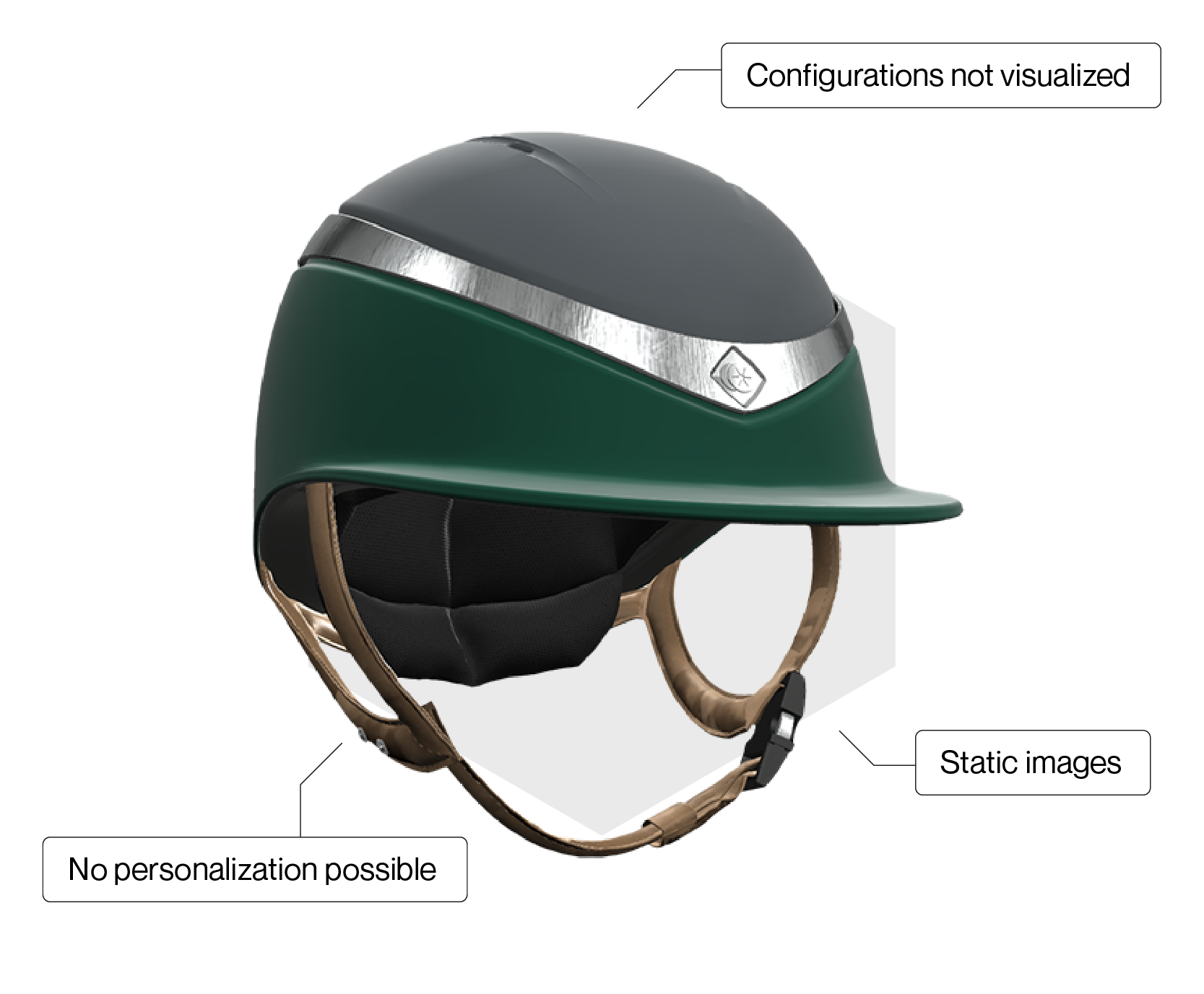 Charles Owen Horse riding helmets 3D configurator Expivi