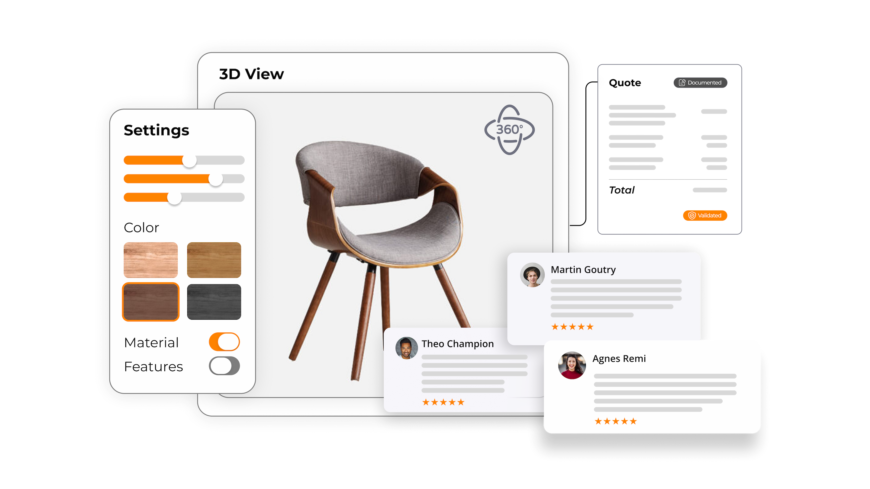 3d product configurator furniture